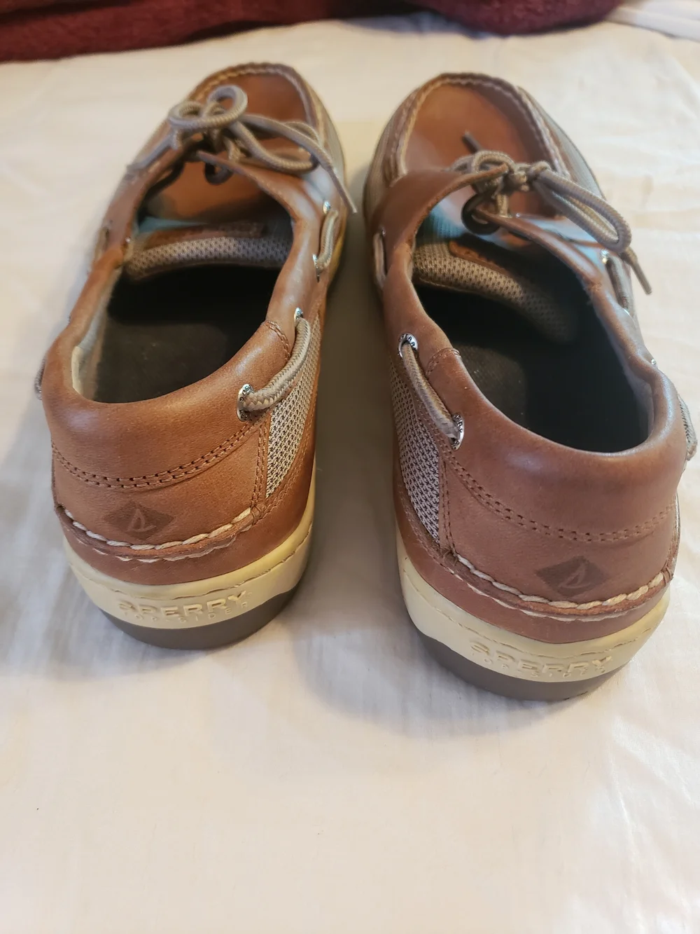 Men's Brown Leather Boat Shoes